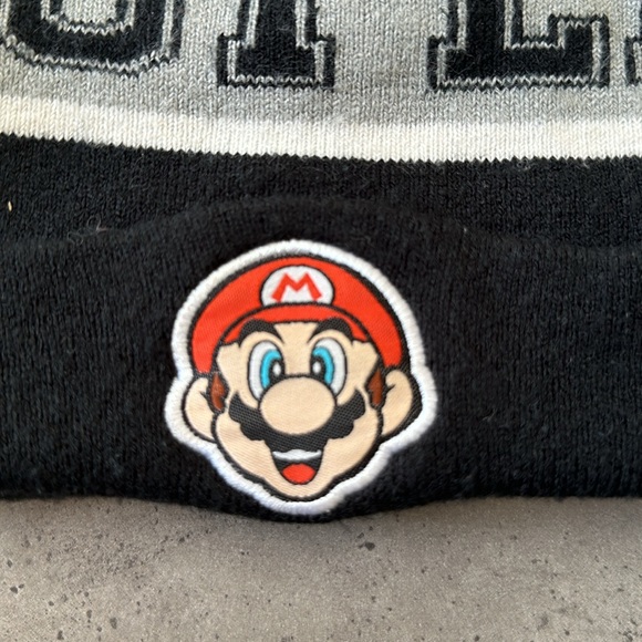 Super Mario Beanie - FREE W/ ANY PURCHASE - Picture 2 of 5